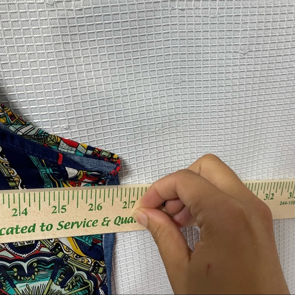 Apple Bottoms Sleeveless Button Down Top Size 3X - Picture 5 of 5